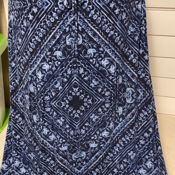 Motherhood Maternity Navy Patterned Maxi Dress - Picture 8 of 9